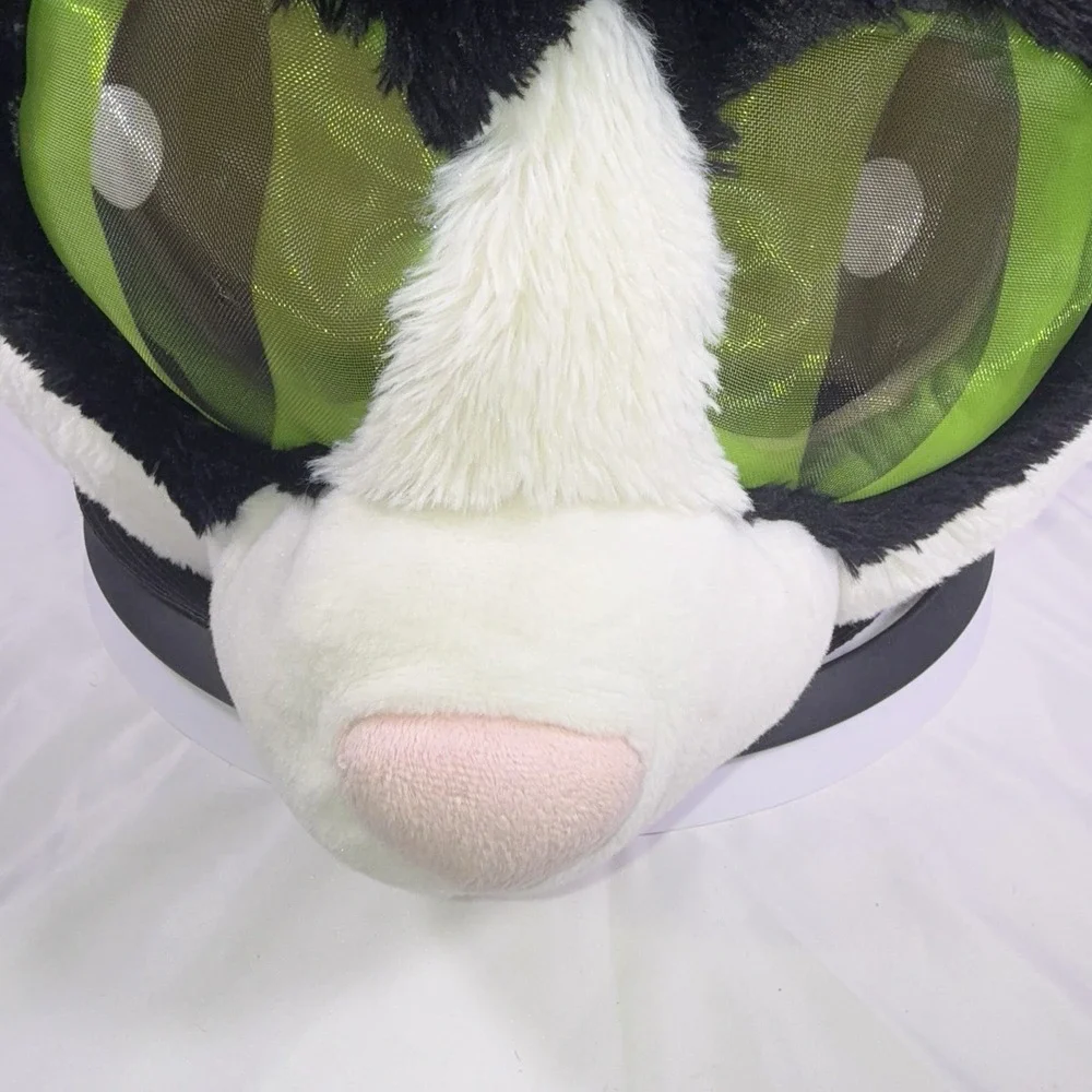 Dan Dee Maskimal Black Cat Big Greeter Head Costume Cosplay Halloween Mask 17